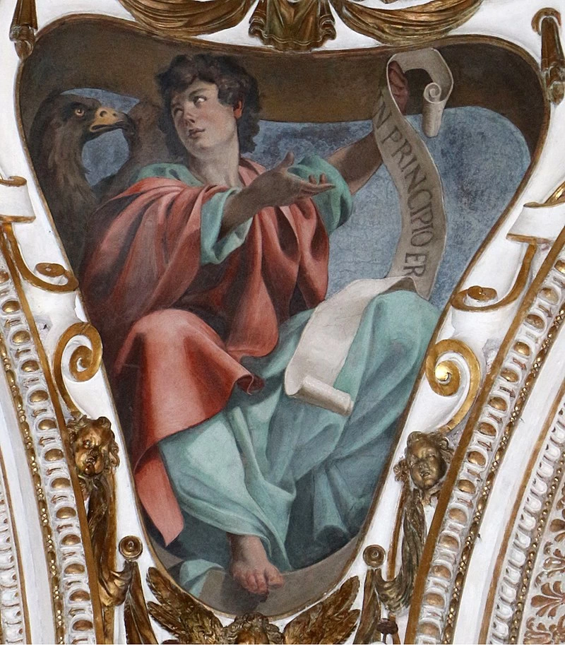 Volta con la vita di Maria - San Giovanni, San Lorenzo in Lucina (Roma)